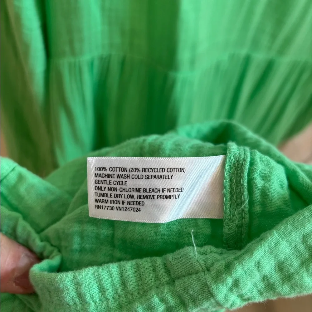 Universal Thread Vibrant Green Long Sleeve Maxi Dress - Picture 4 of 4